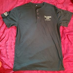Tullamore Dew Button Up T Shirt Whiskey L